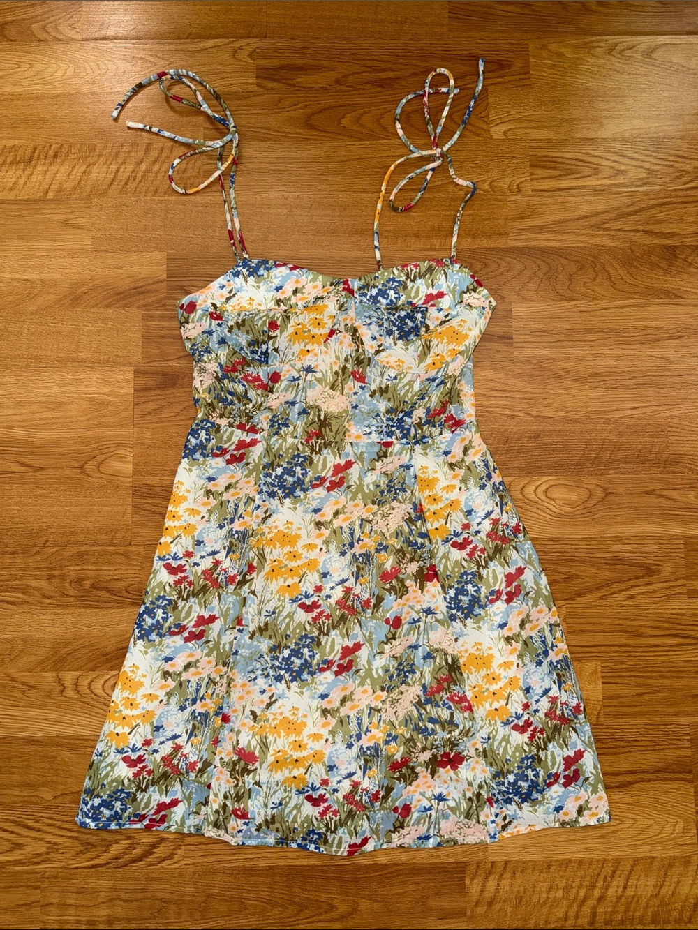 Commense Floral Mini Dress